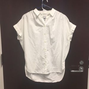 Madewell Central Shirt white size Small